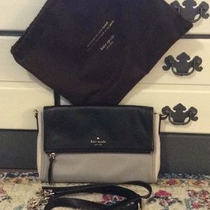 Kate Spade Crossbody foldover bag.
